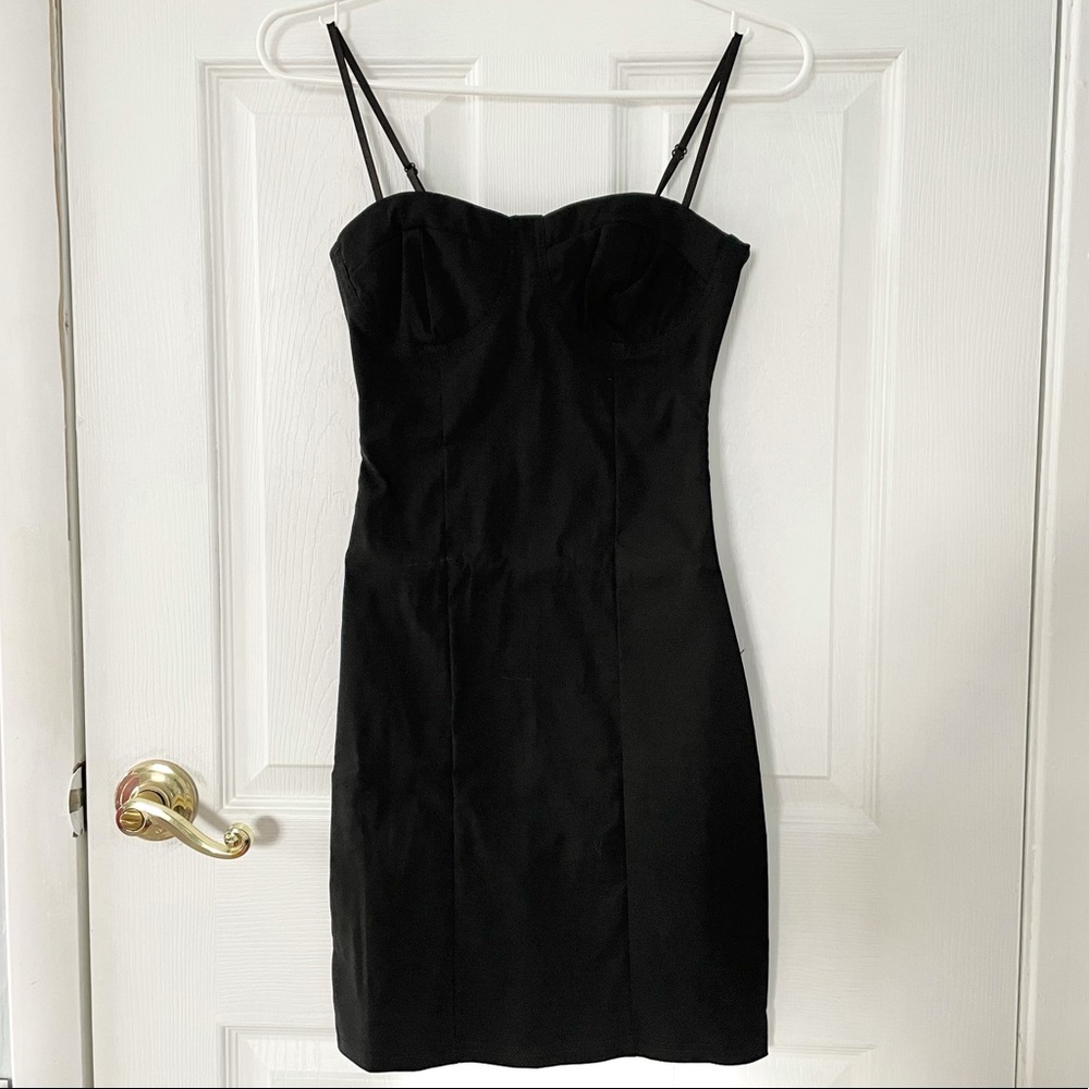 Adika Mini Black Dress